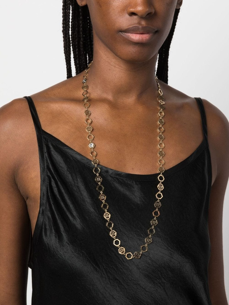 PHILIPP PLEIN Hexagon Lux necklace outlook