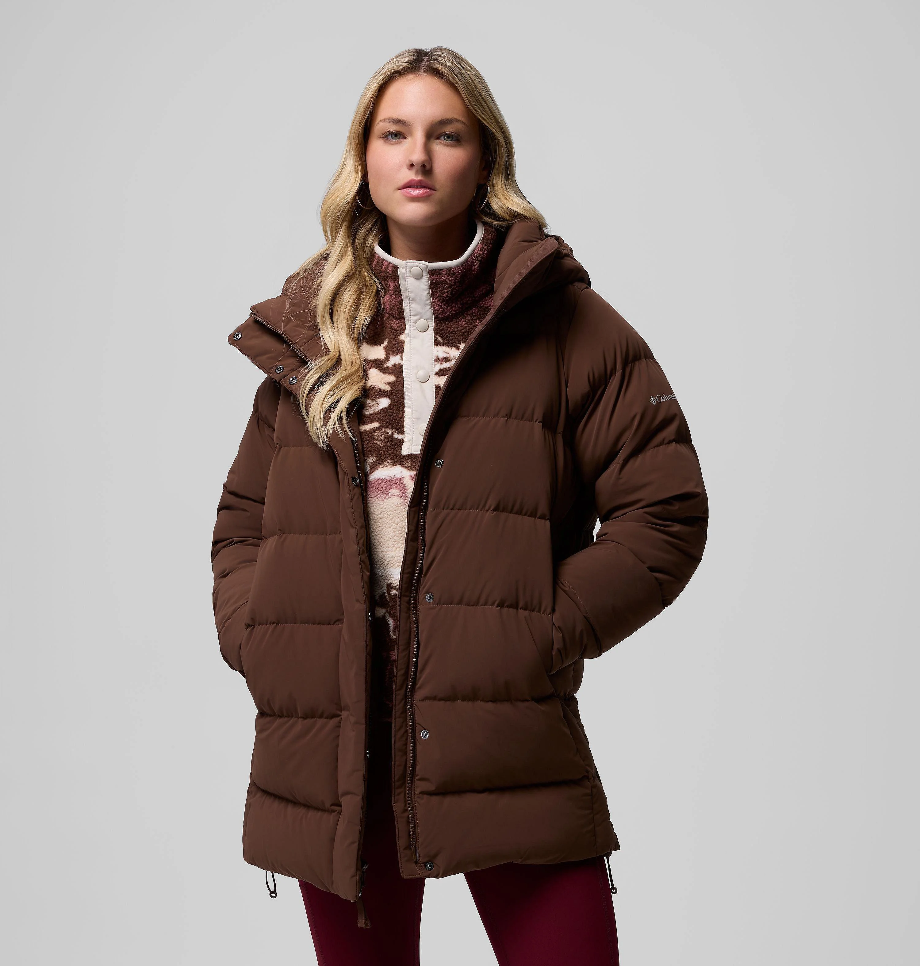 Women's Amaze Puff Mid Hooded Jacket - 1