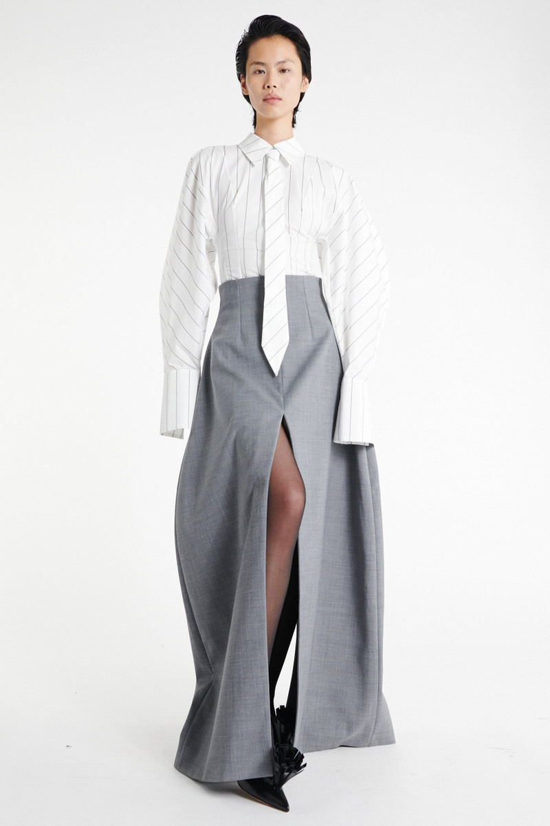 PANT SKIRT GREY MELANGE 6