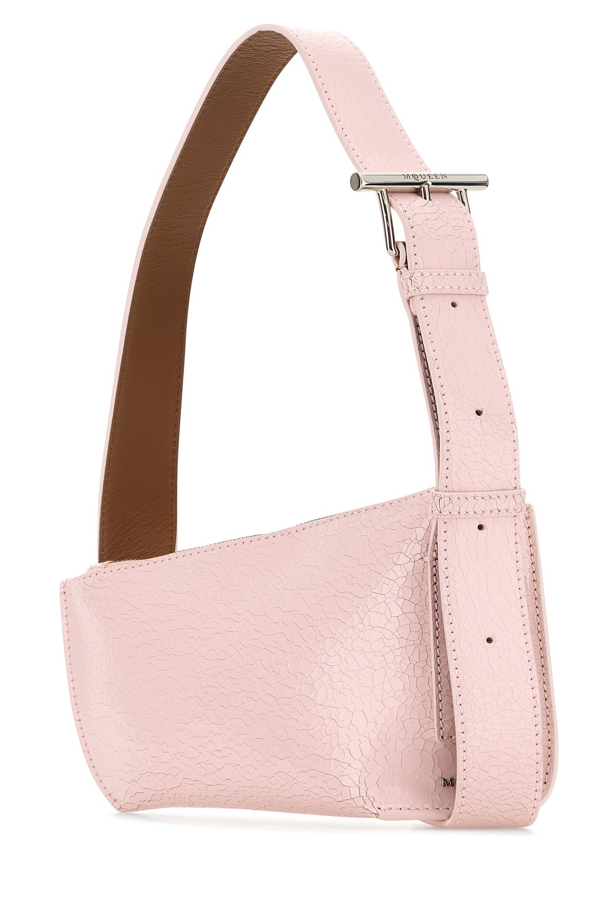 Pink leather Sling T-Bar crossbody bag - 2