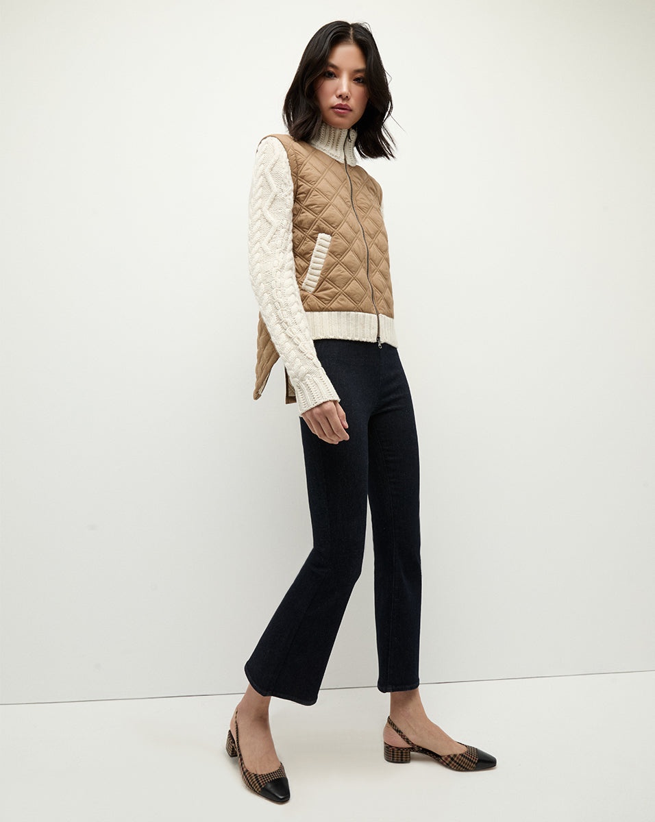 PATRA MIXED-MEDIA JACKET - 4