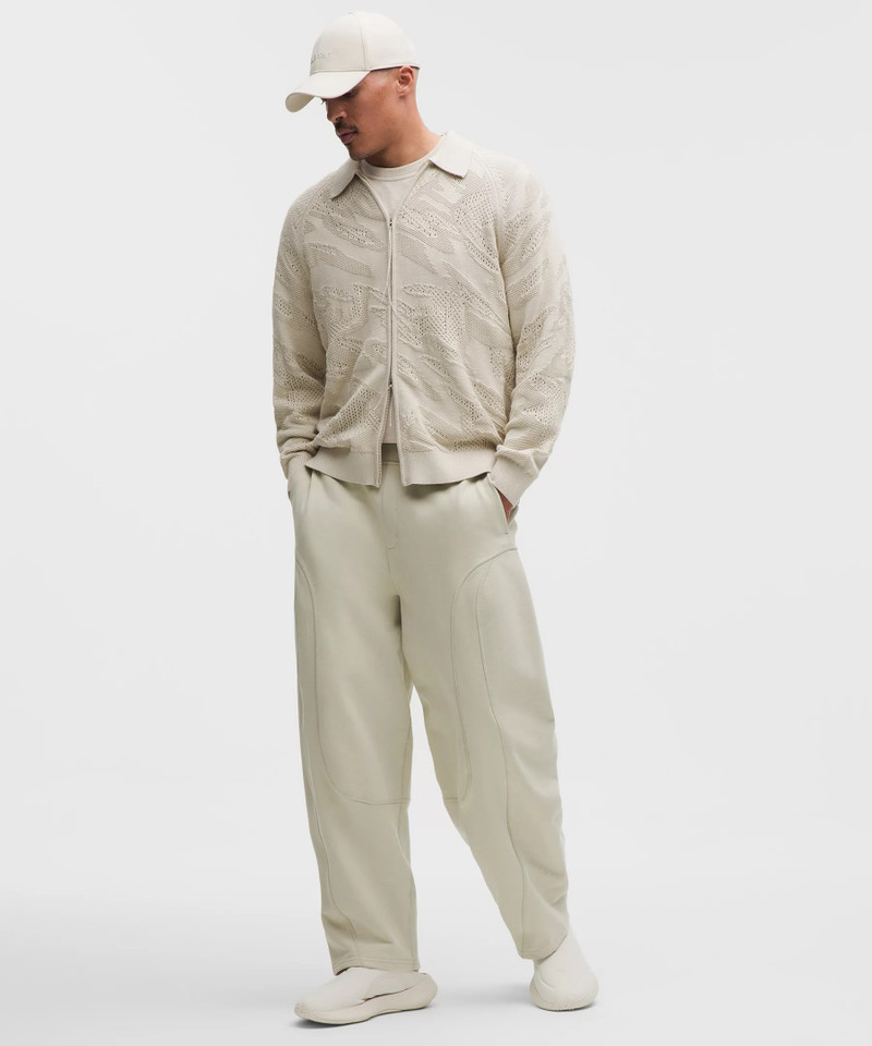 lululemon Cotton-Blend Knit Full-Zip Sweater *SLNSH Collection outlook
