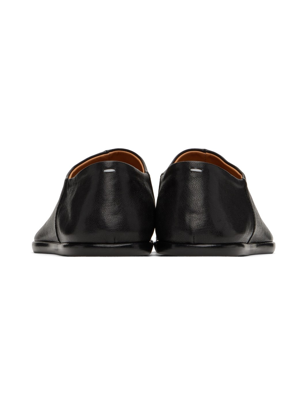 Black Tabi Babouche Loafers - 2