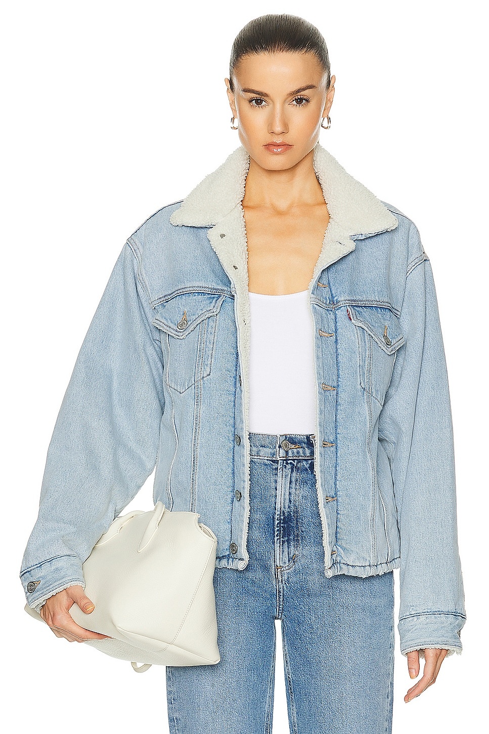 Unisex Levis Sherpa Trucker Woven - 1