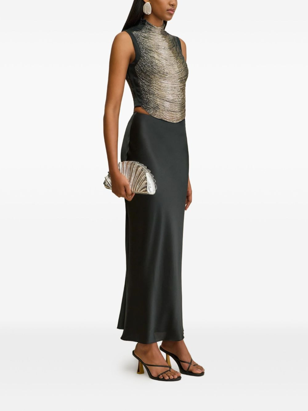 Taraji bead-embellished tank top - 2