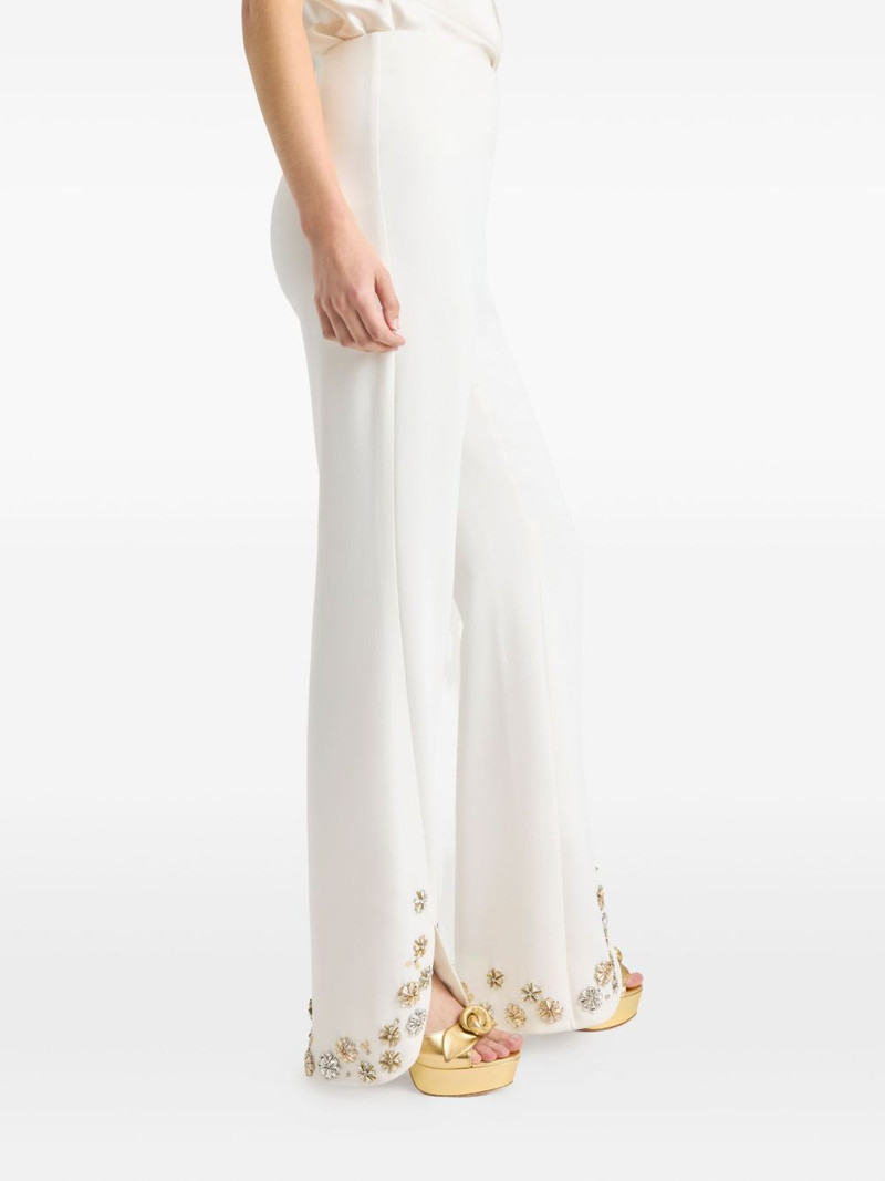 Cinq à Sept Tumbling flowers split trousers outlook