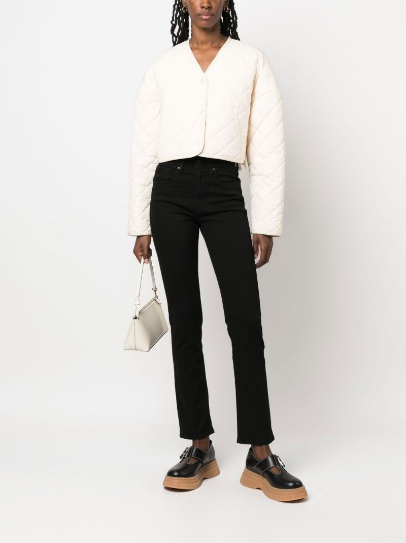 straight-leg slim-cut jeans - 4