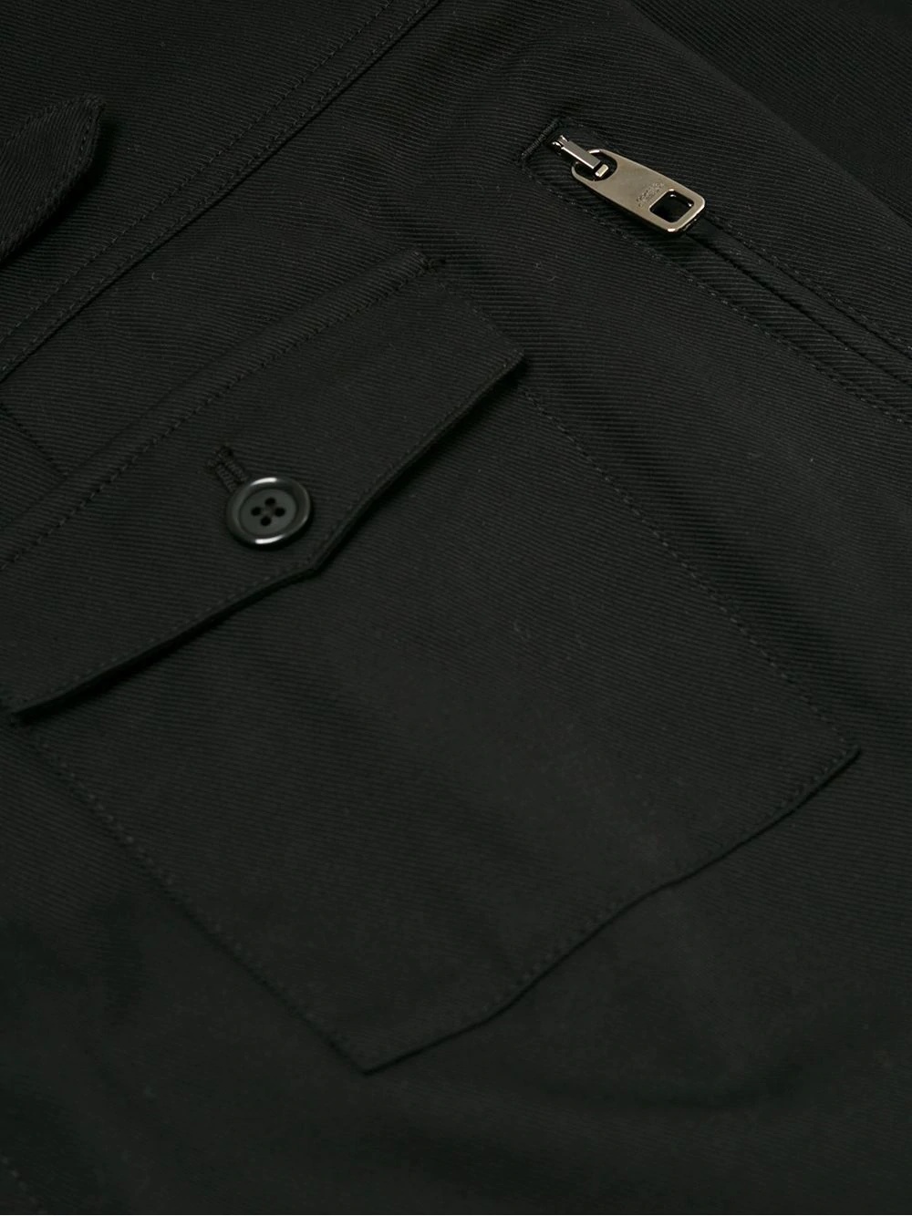 double-buckle fastening trousers - 6