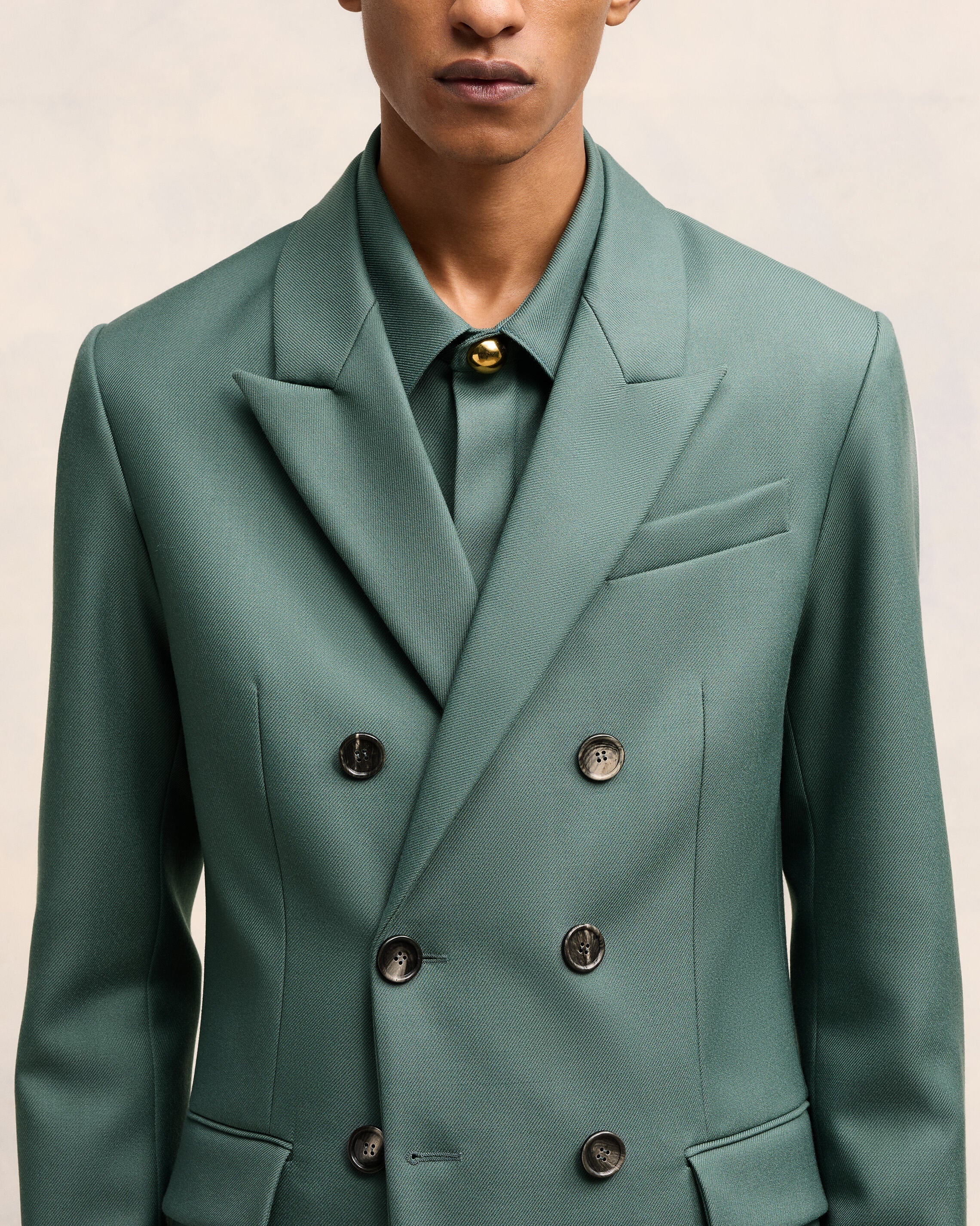 DOUBLE BREASTED JACKET - 4