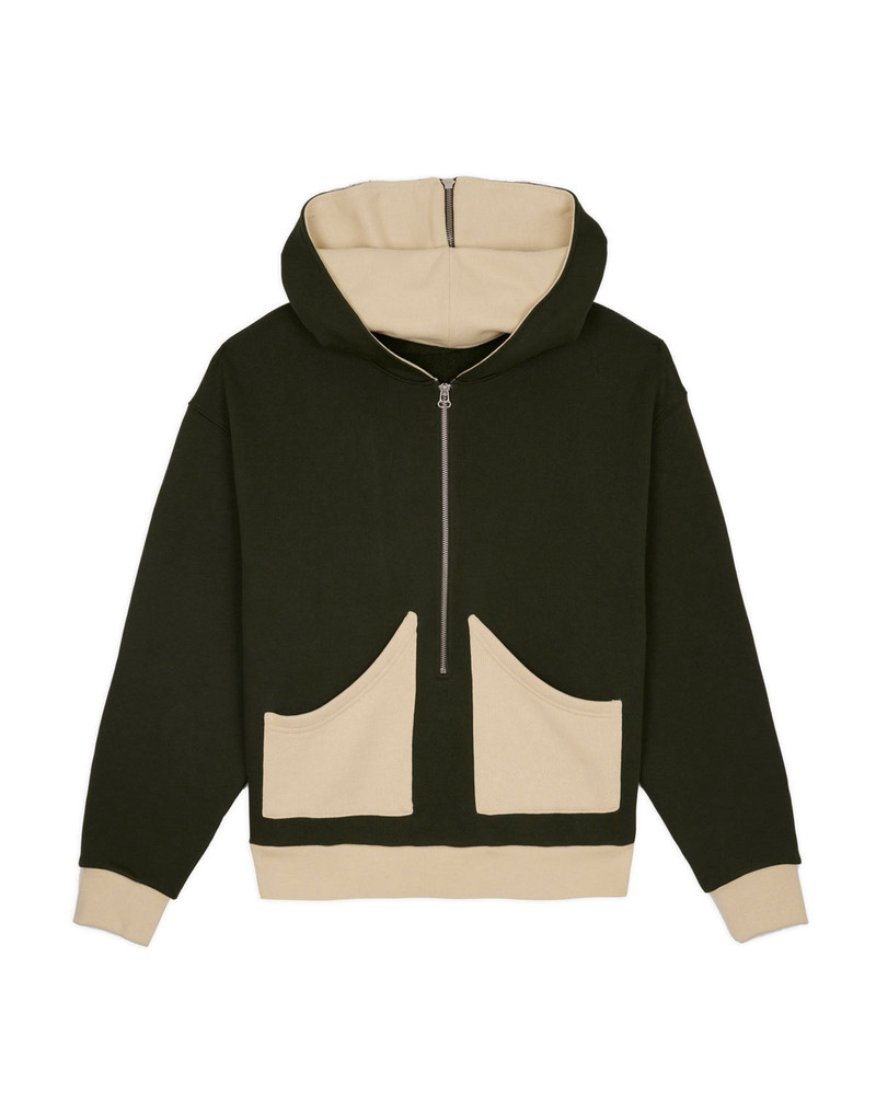 Zip Hoodie - Green 1