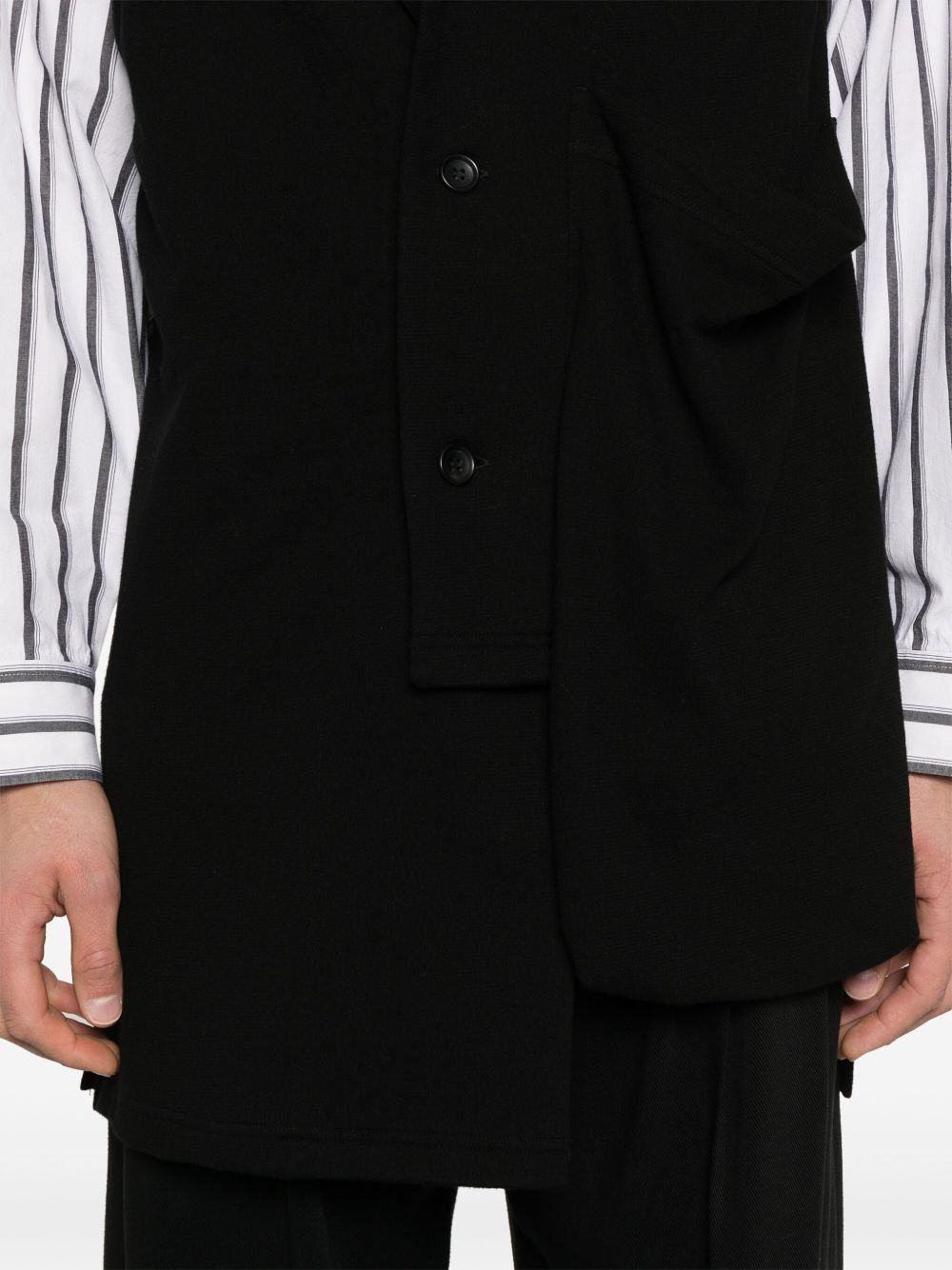 cotton gilet - 5