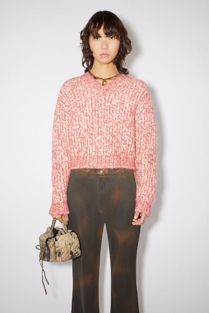 Acne Studios Wool blend jumper - Off white/multi outlook