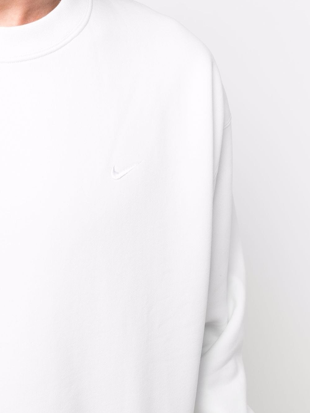 logo-embroidered crew-neck sweatshirt - 5