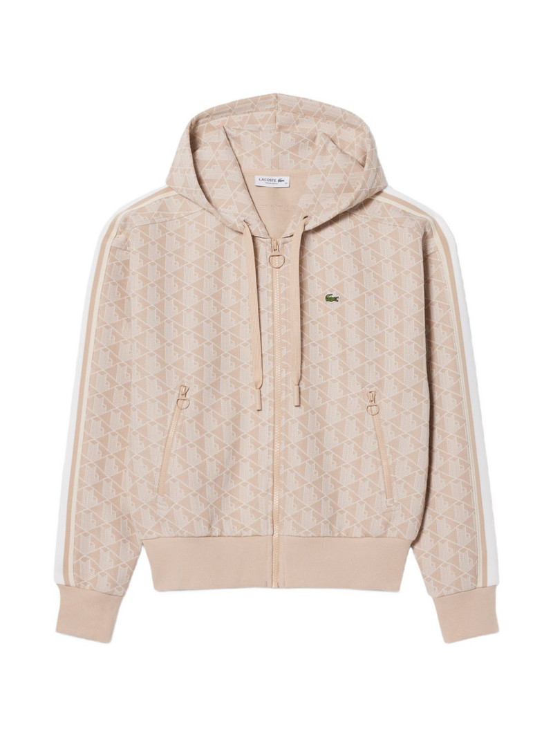 geometric-monogram hoodie 1