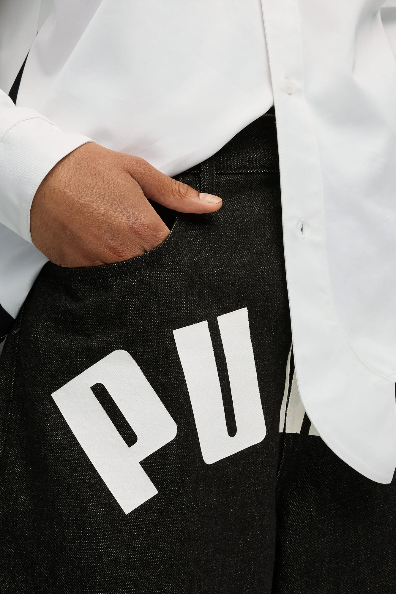 A$AP ROCKY x PUMA Men's Printed Denim Pants - 7