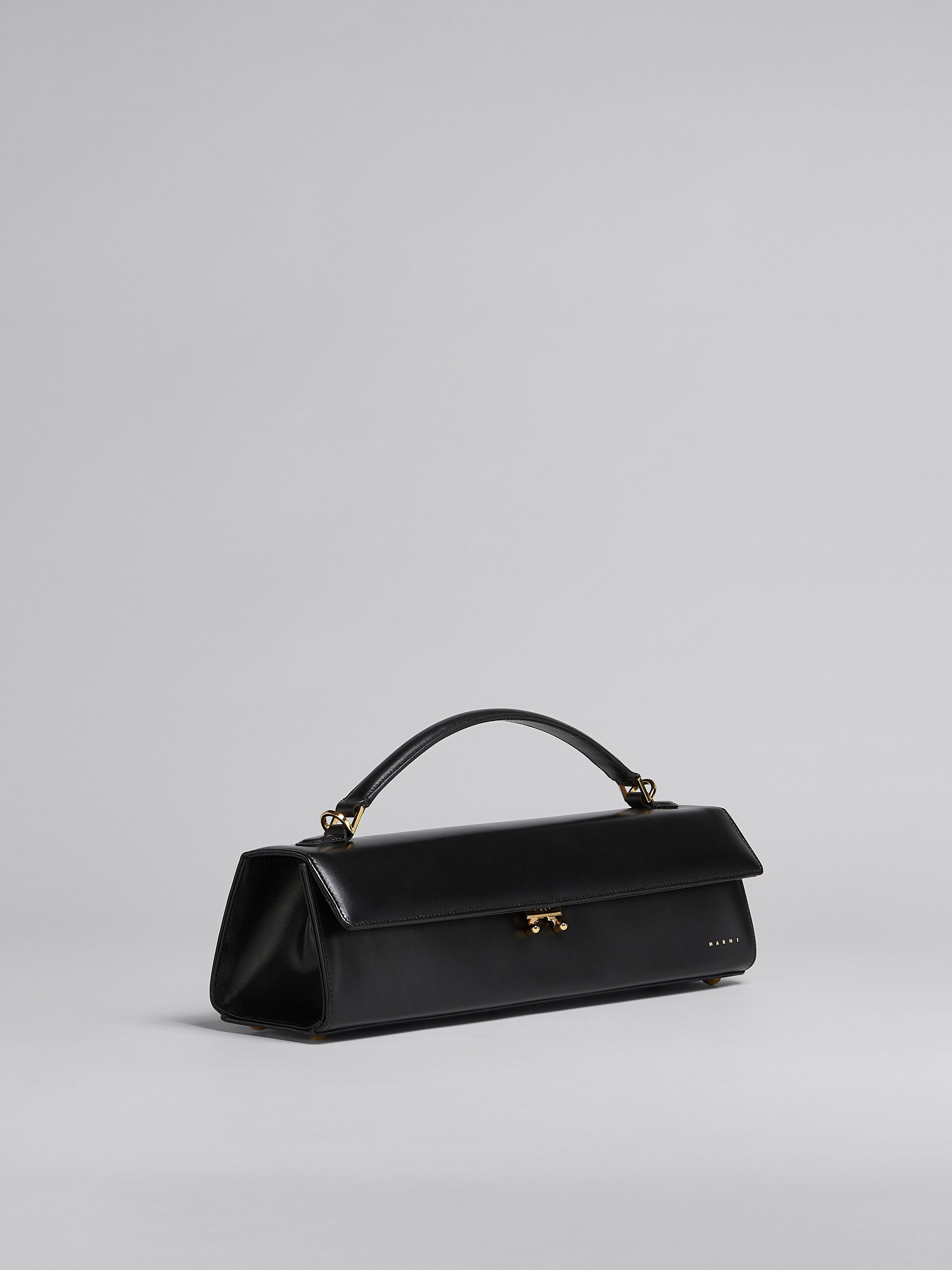 RELATIVITY LARGE BAG IN BLACK LEATHER - 6