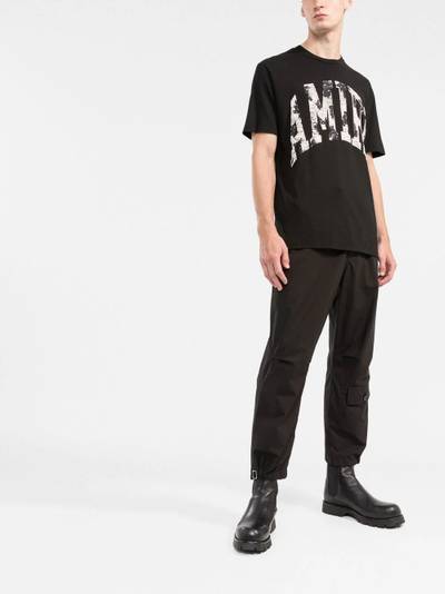 AMIRI Collegiate logo-print T-shirt outlook