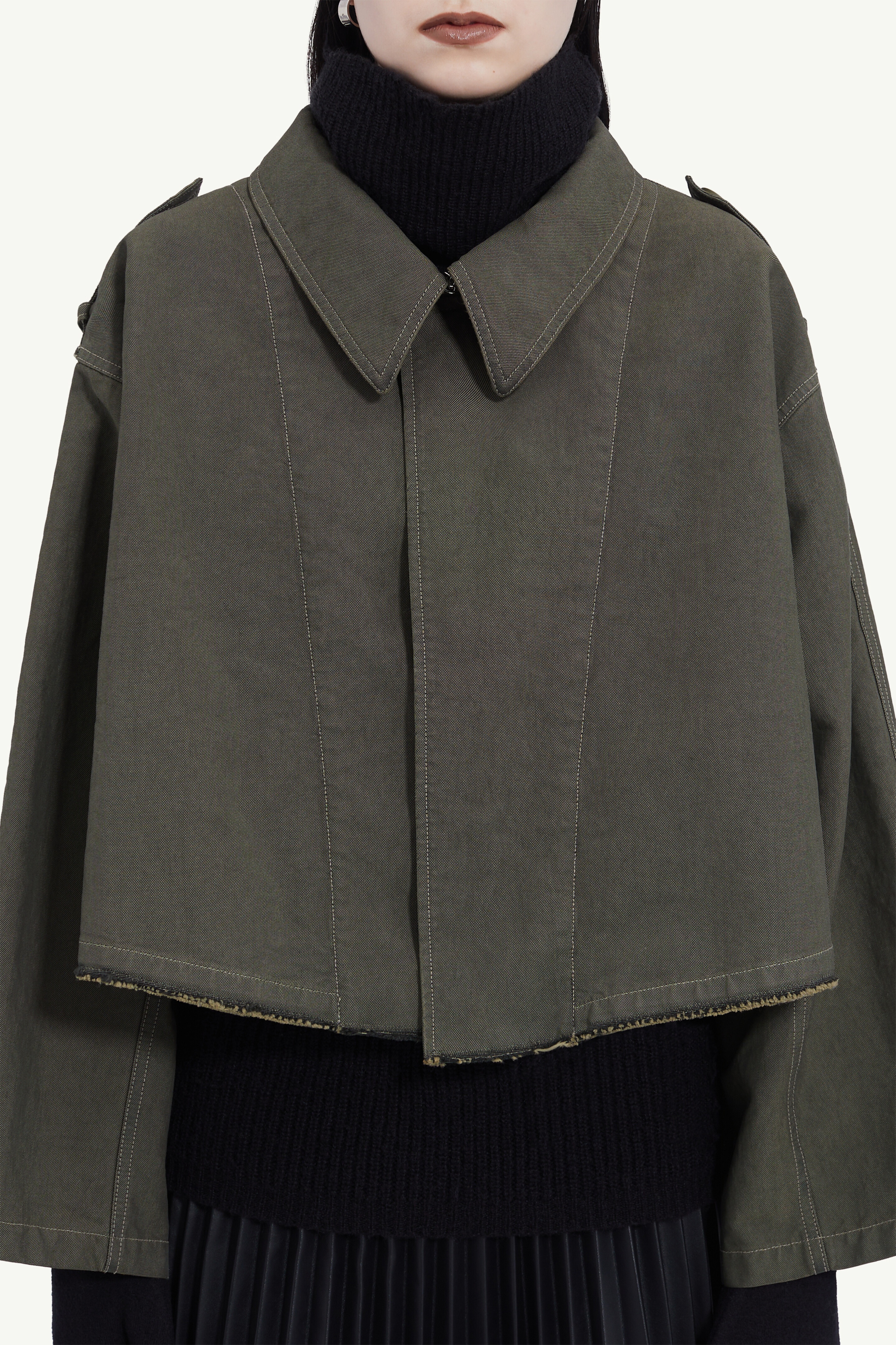 Cropped jacket - 5