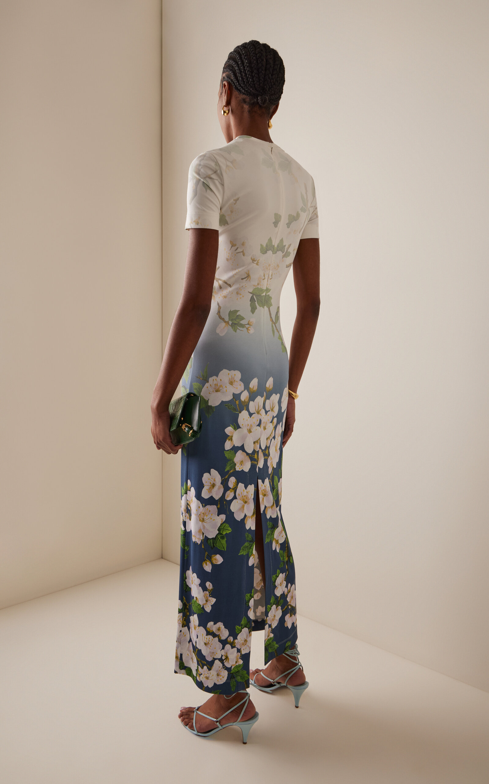 Jersey Maxi Dress navy - 4