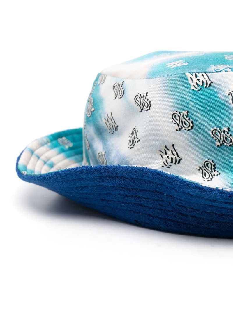 AMIRI paisley tie-dye reversible bucket hat outlook