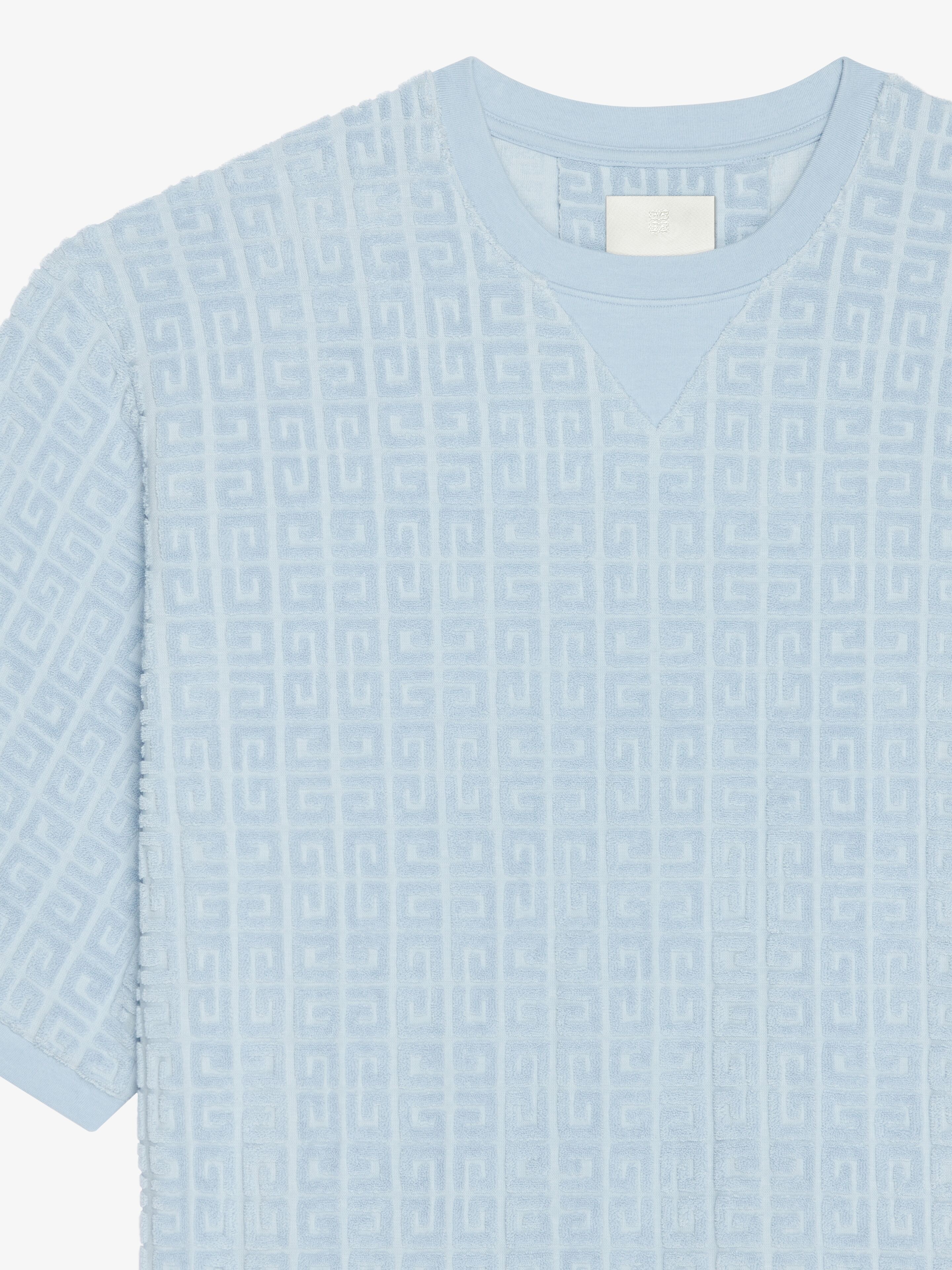 T-SHIRT IN 4G COTTON TOWELLING - 5