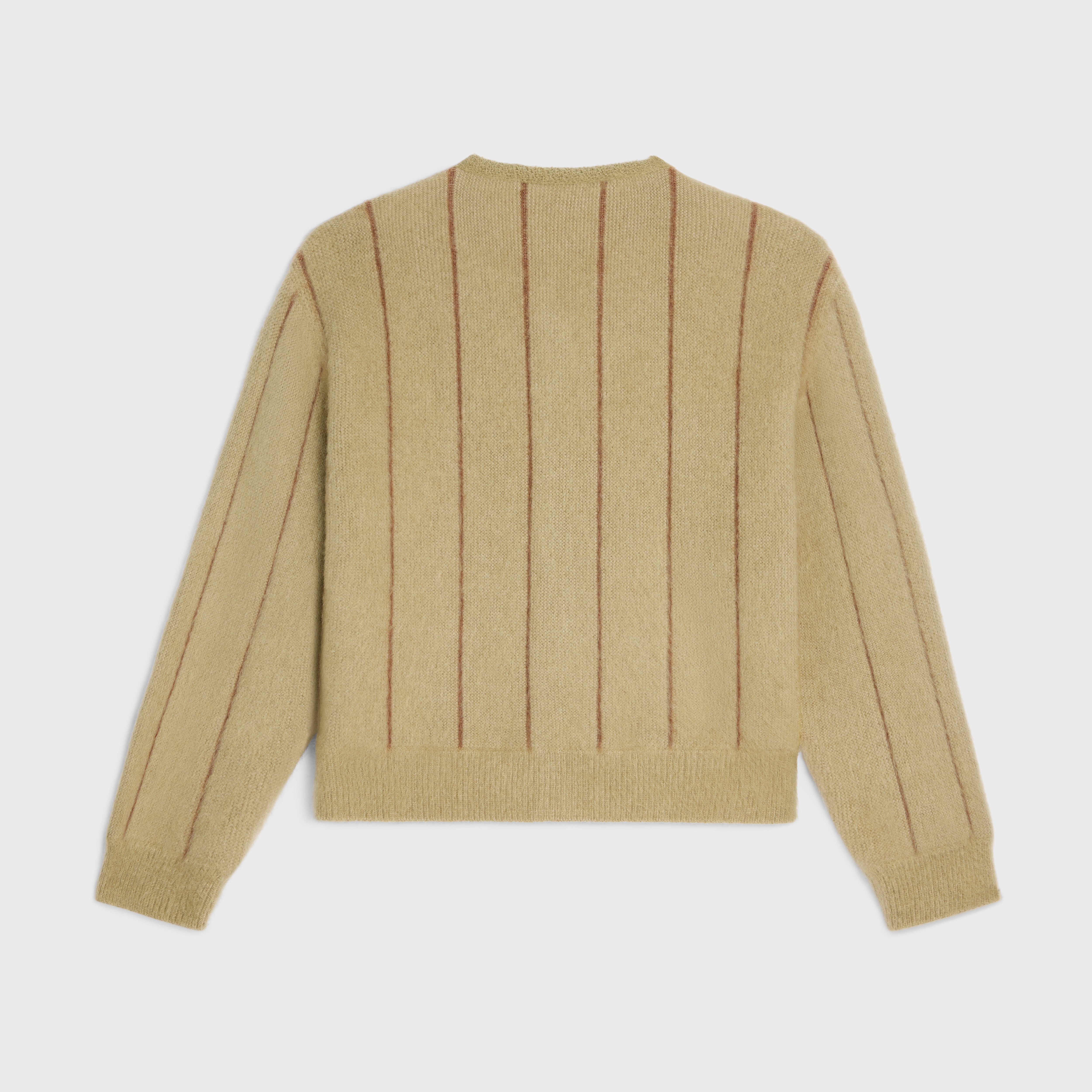 CELINE cardigan jacket in brushed mohair | REVERSIBLE