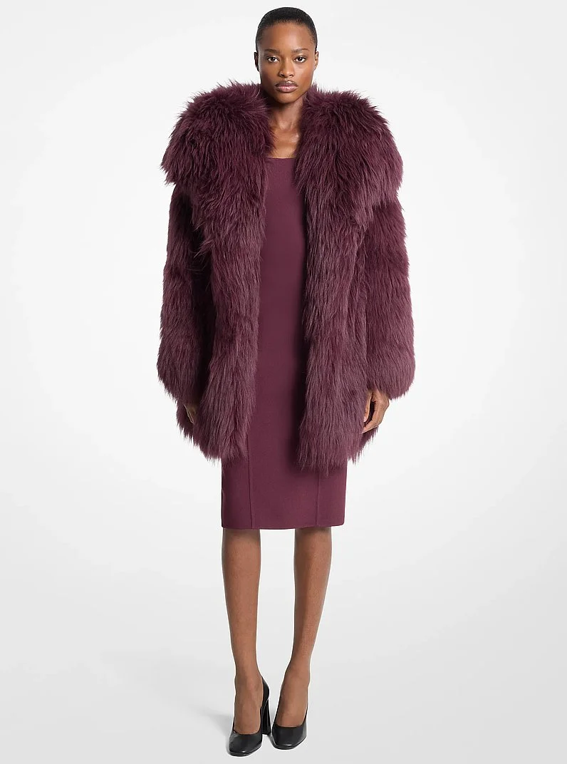 Shearling Peacoat - 1