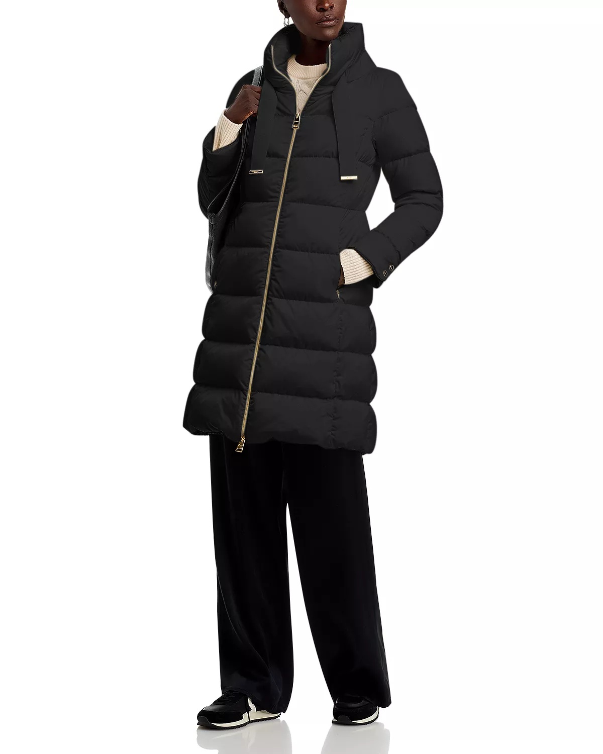 Down Long Puffer Coat - 2