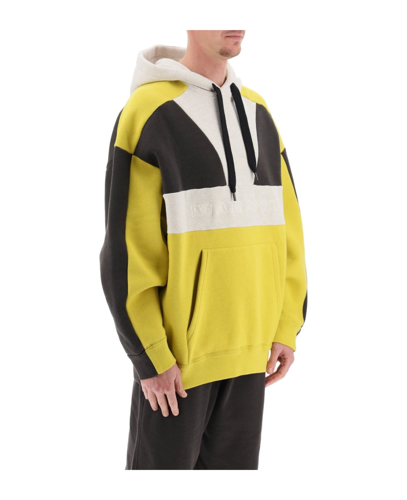 'wasil' Yellow Cotton Blend Sweatshirt - 2