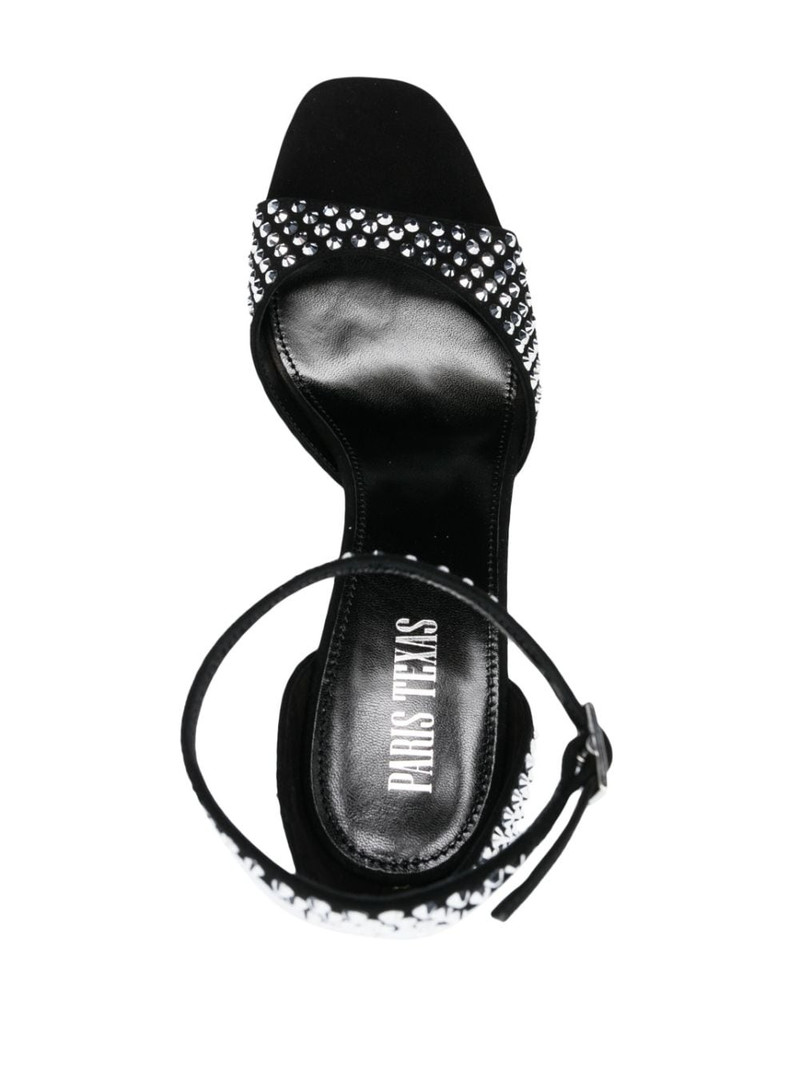 Holly Fiona 100mm suede sandals 4