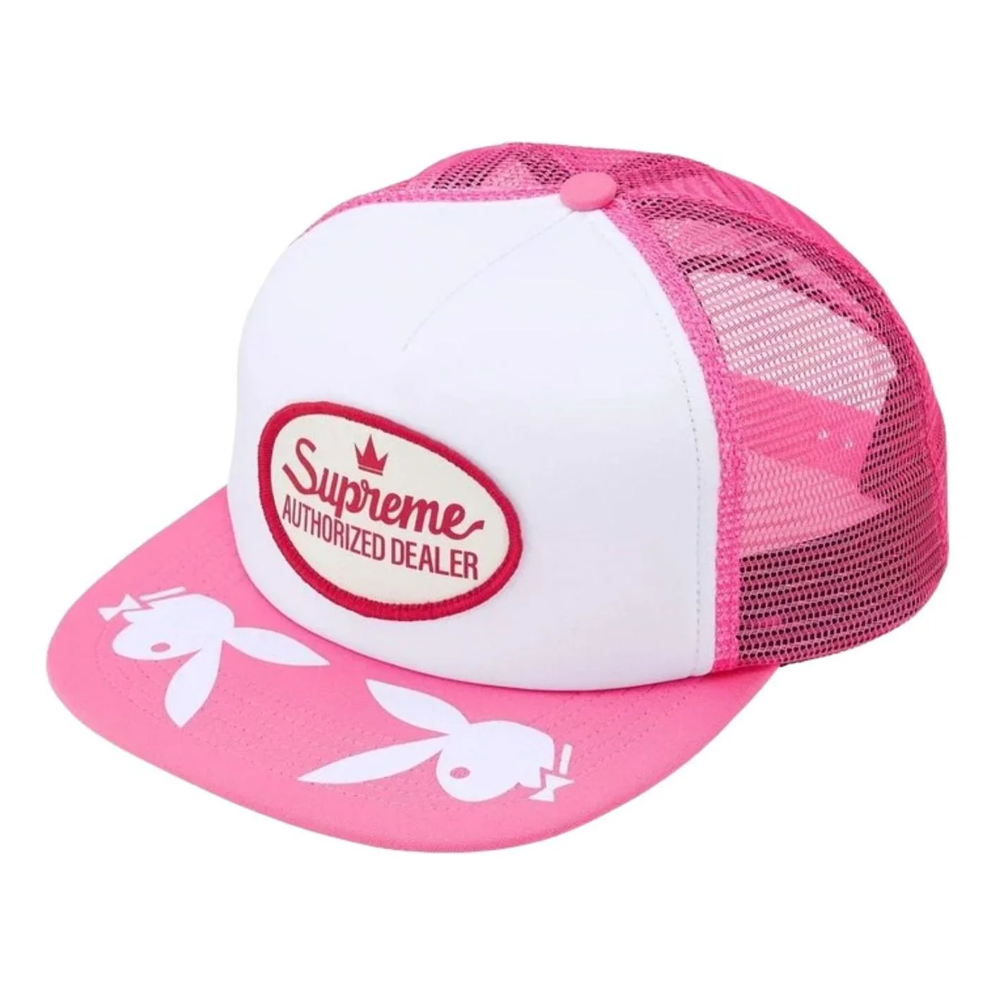 Supreme x Playboy SS26 Mesh Back 5-Panel 'Pink' SUP-SS26-1012-PNK - 1