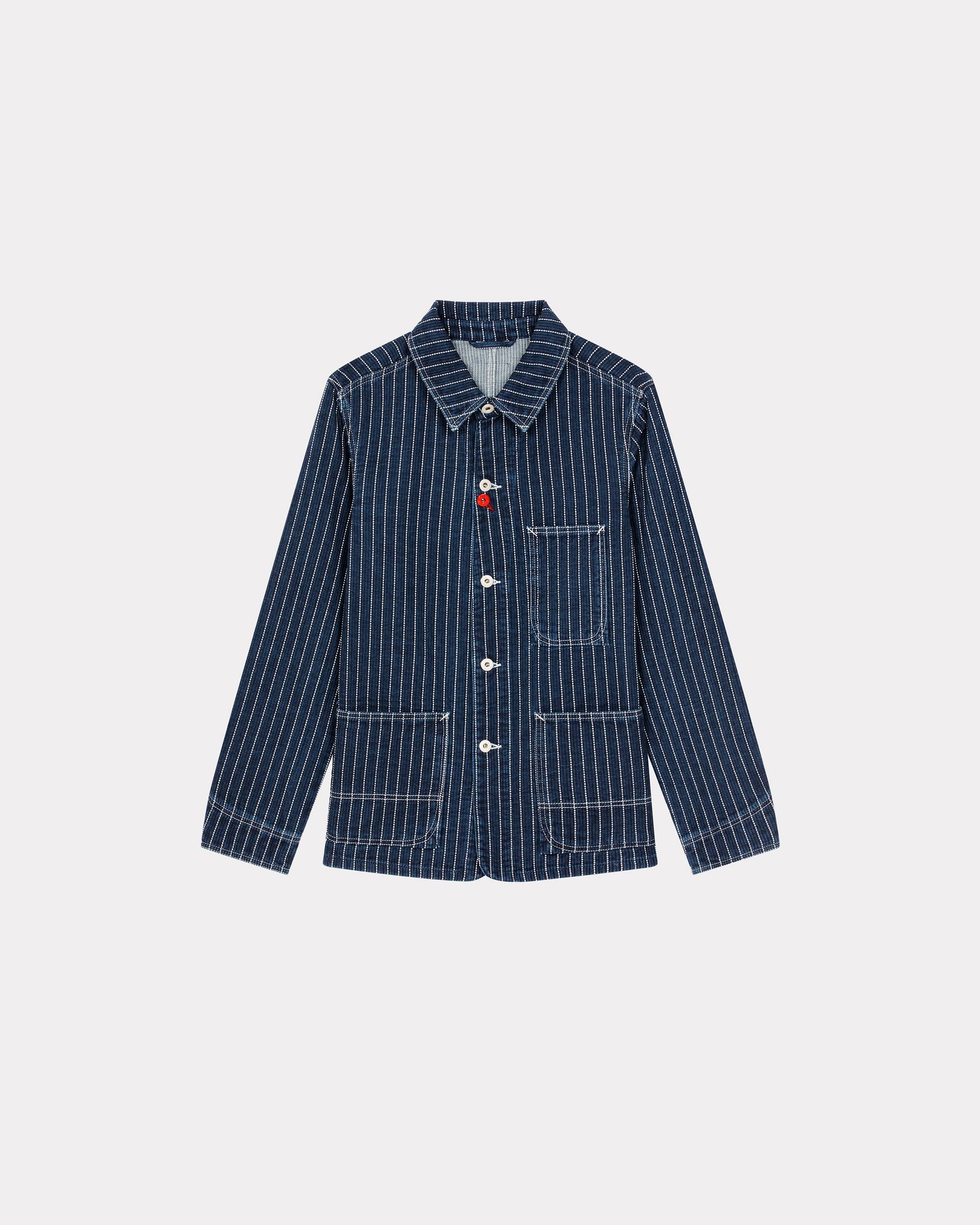 Straight denim workwear jacket - 1