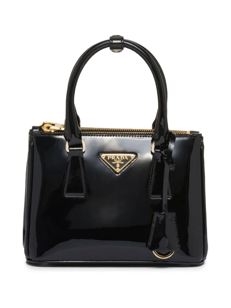 Prada PRADA MINI GALLERY IN PATENT LEATHER BAGS - 1