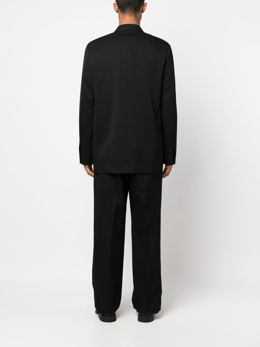 single-breasted two-piece suit - 4