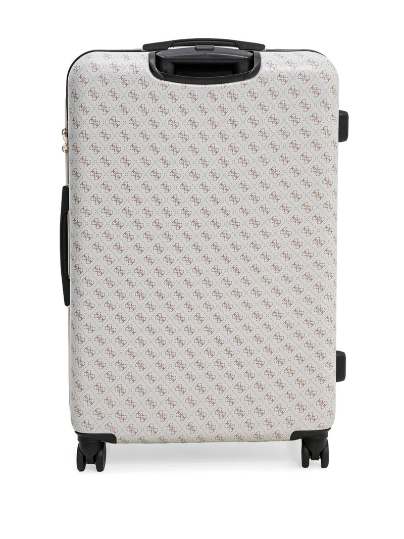 GUESS USA monogram-pattern luggage outlook