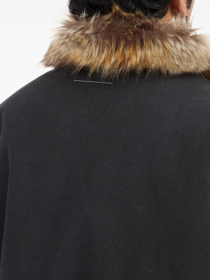 fur-collar cotton jacket 5