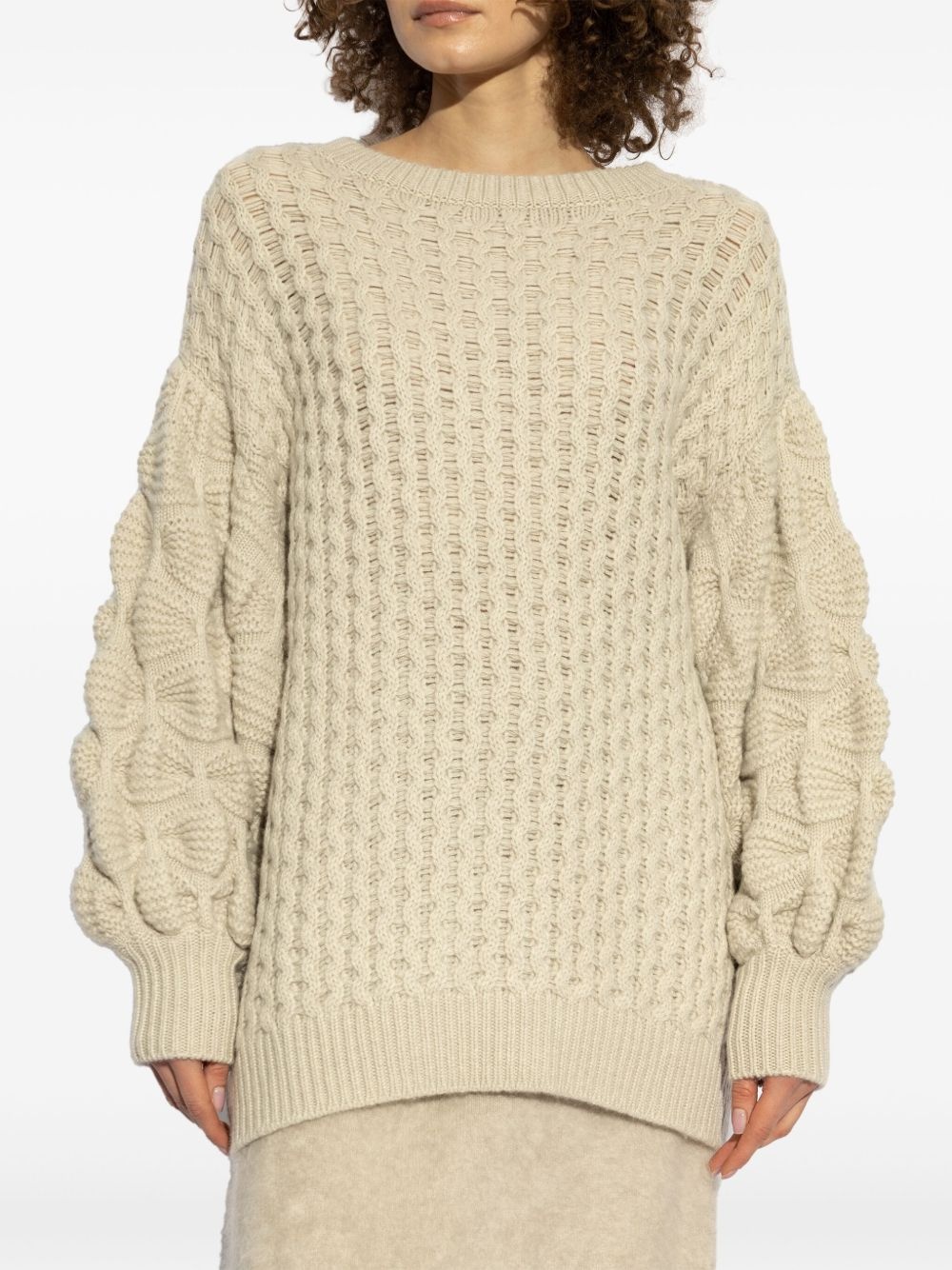 chunky-knit sweater - 3