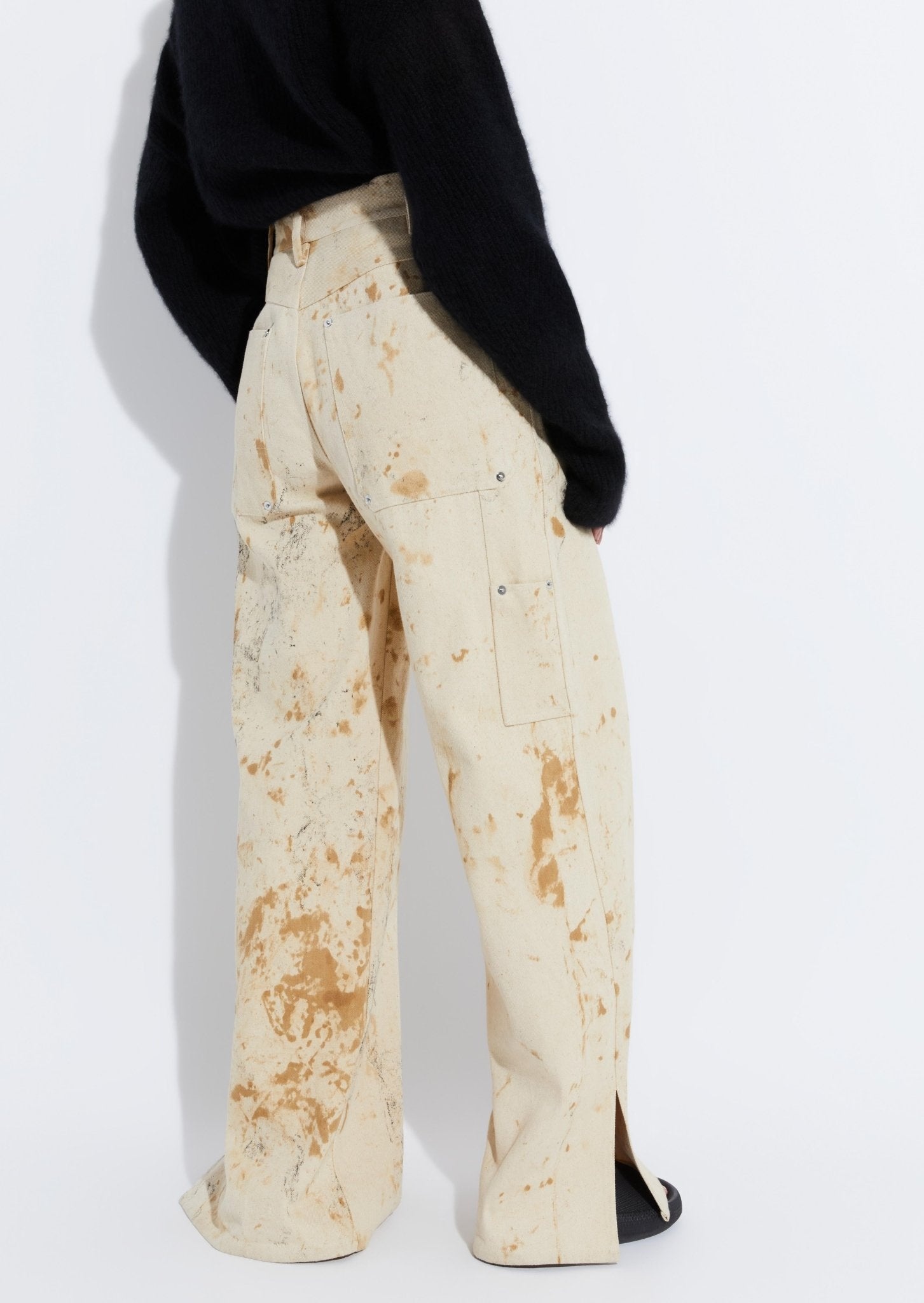 Splatter Denim Painter Jean - 3