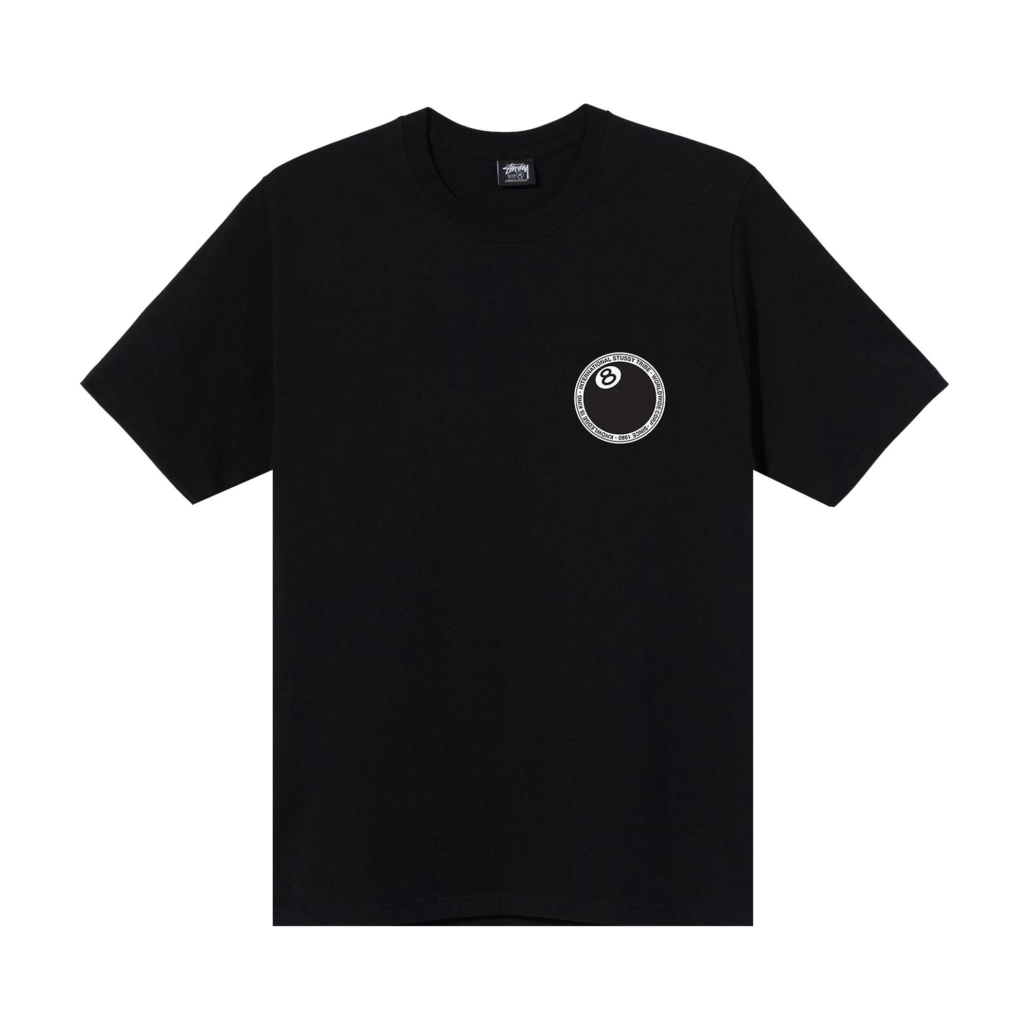 Stussy 8 Ball Dot Tee 'Black' - 1