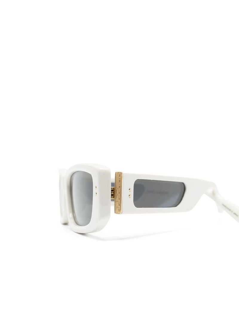 rectangle-frame tinted sunglasses 3