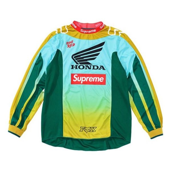 Supreme FW19 Week 6 x Honda x Fox Racing Moto Jersey Top SUP-FW19-598 - 1