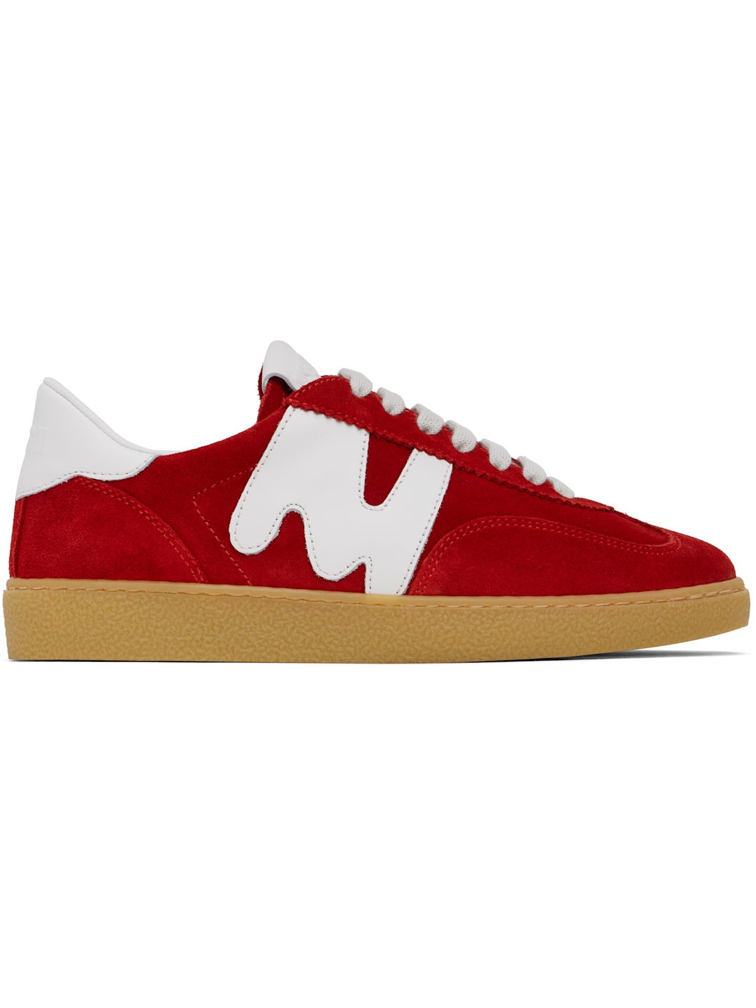 Red Retro Sneakers - 1