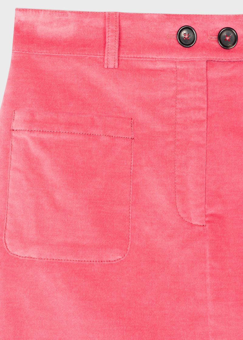 Paul Smith Velvet Knee-Length Skirt outlook