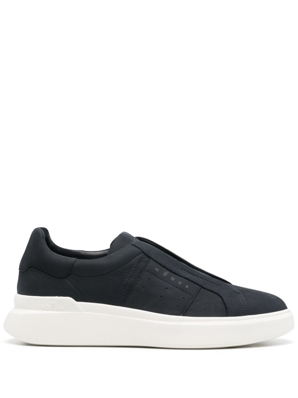 H580 slip-on leather sneakers - 1