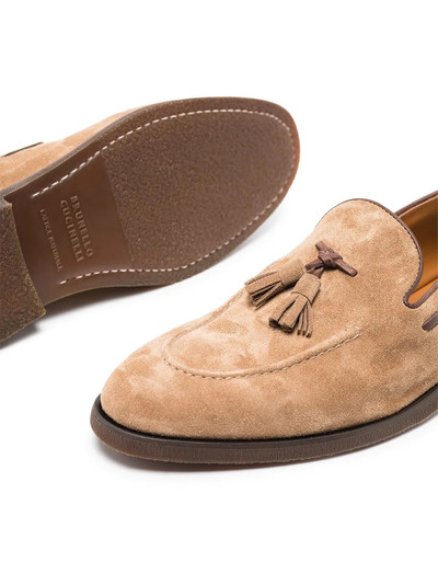 Brunello Cucinelli tassel loafers outlook