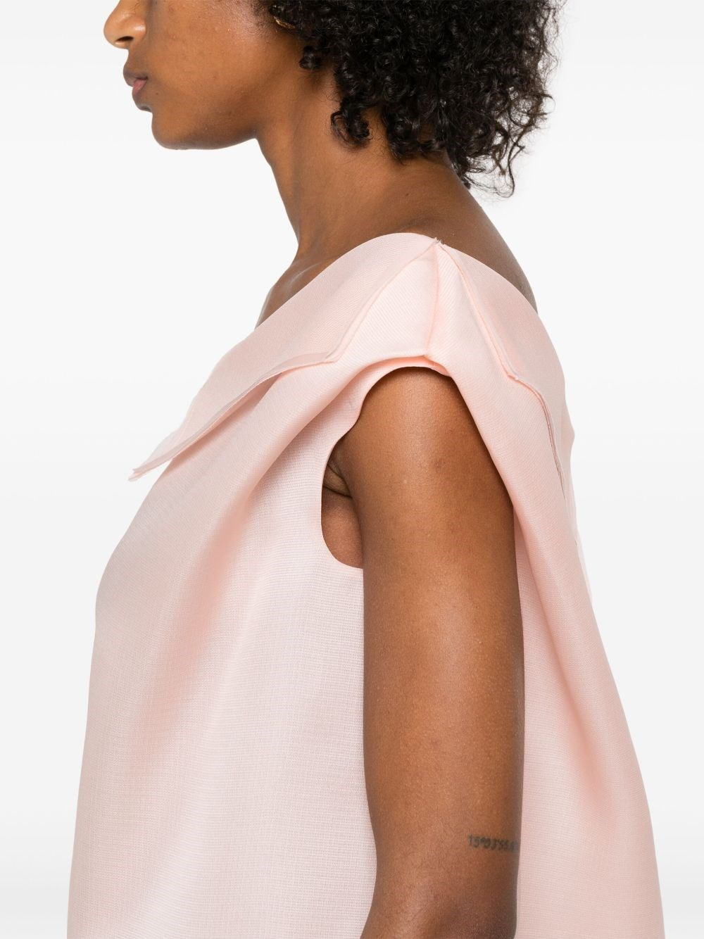 Silk gazar top - 4