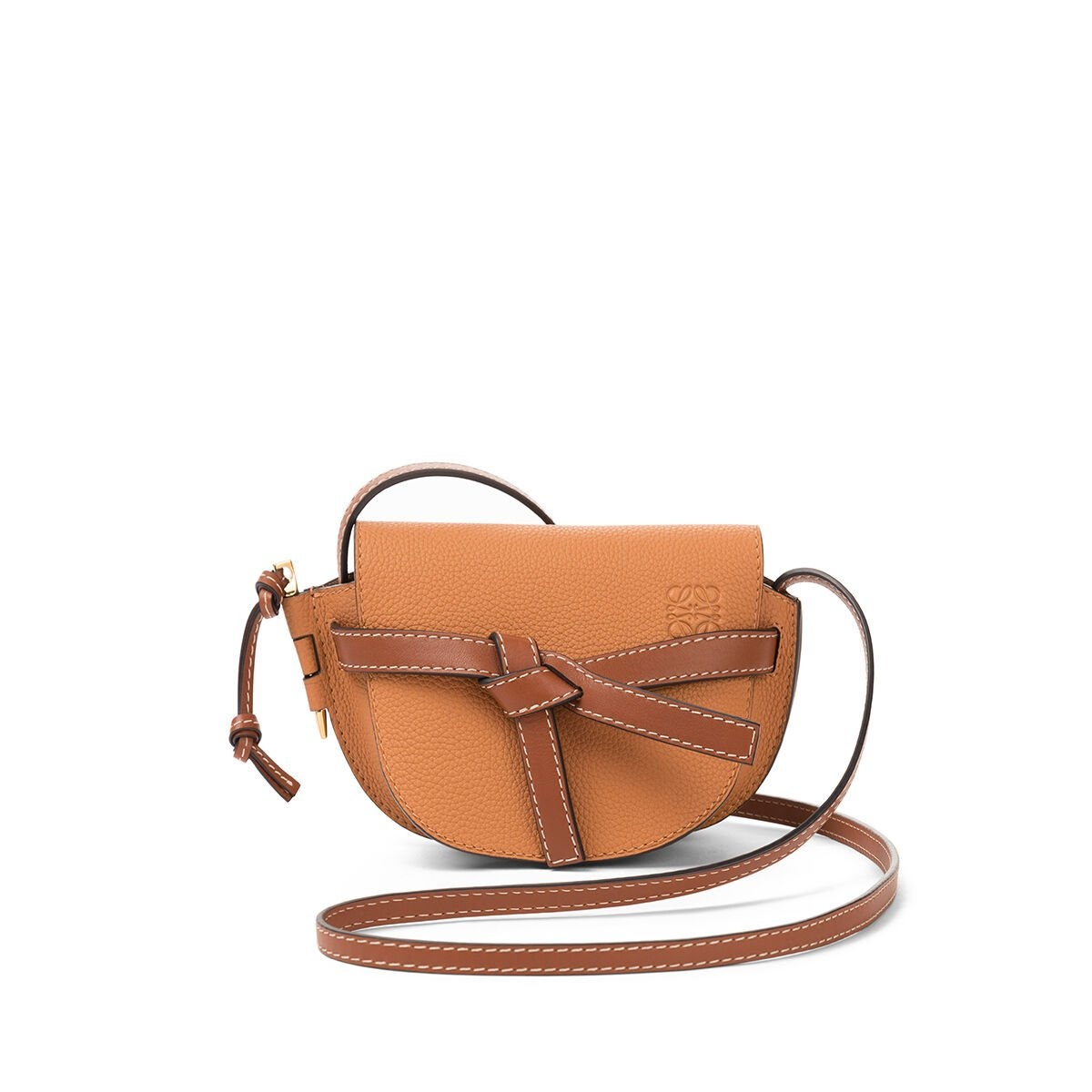 Mini Gate bag in soft grained calfskin - 1