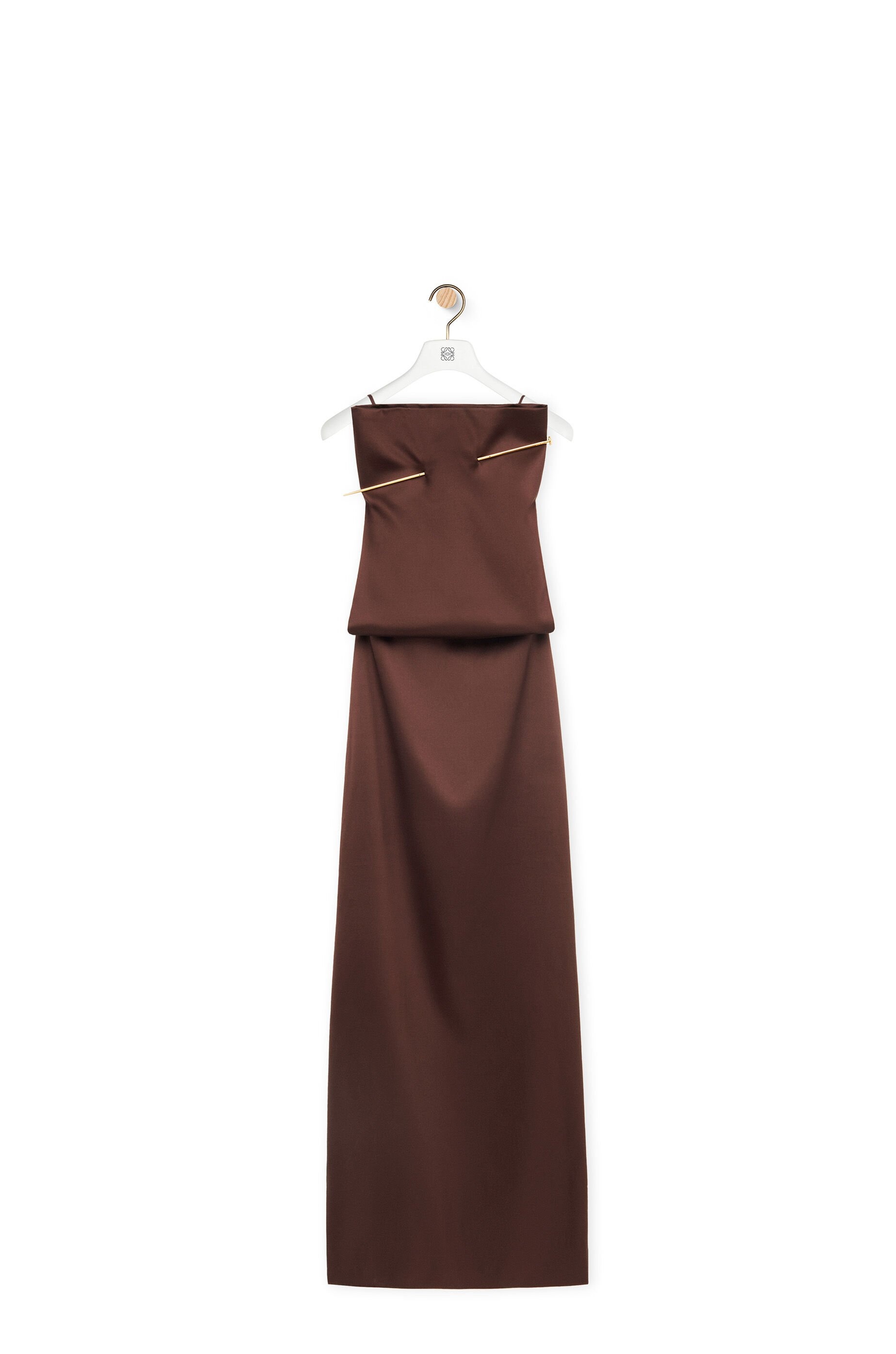 Pin dress in silk - 1