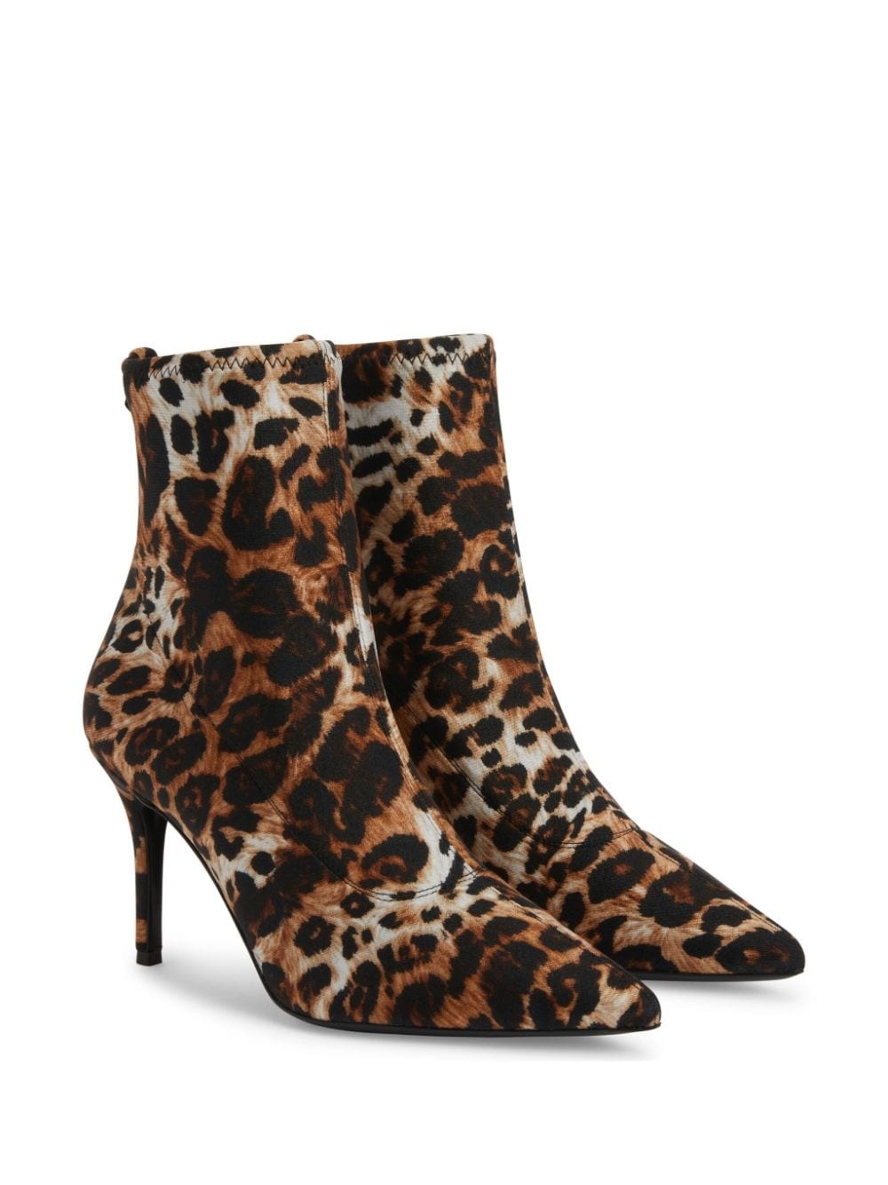 Mirea 90mm leopard-print ankle boots - 2
