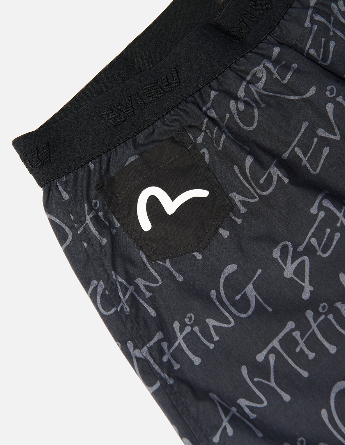 ALLOVER SLOGAN AND DAICOCK PRINT BOXER SHORTS - 3